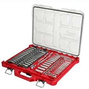 Milwaukee 48-22-9486 1/4" & 3/8” Drive 106pc Ratchet & Socket Set with PACKOUT  