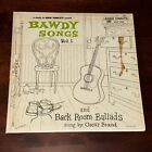 Oscar Brand Bawdy Songs And Back Room Ballads Vol 1 Record 1955  Vinyl Folk LP