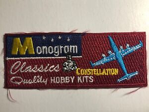 Monogram Classics Aviation Constellation Vintage Embroidered Patch c1980's-90's 