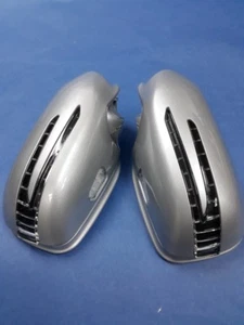 DOS CUBIERTAS DE ESPEJO RETROVISOR PUERTA LED PLATA FLECHA PARA MERCEDES BENZ W211 CLASE E 2007-2009 - Imagen 1 de 10