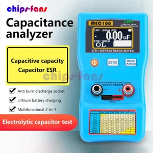 MEC-100 High-precision Capacitance Analyzer ESR Meter Digital Display Auto Rang - Picture 1 of 19
