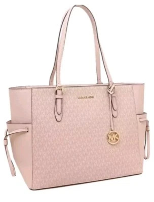 Bolso de Mano Michael Kors Jet Set Viaje Grande con Cordón Voyager Rosa Ballet Foto 1 de 4