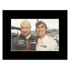 Signiertes Peter Sauber Fotodisplay - 16x12 Formel 1 Symbol + COA