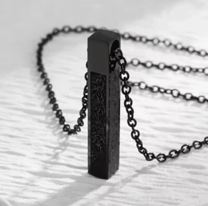 Ayetel Kürsi Ayatul Kursi Halskette Islam Religion Muslim Allah Koran Schwarz Ba - Bild 1 von 1