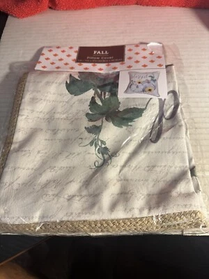 Funda Almohada Sofá LOVING KONDNESS Bendita Otoño Girasol y Calabaza. Dwk Foto 1 de 3