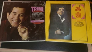 Trini Lopez The Rhythm & Blues Album & Trini Vinyl LP Reprise 1965 & 1968 - Picture 1 of 3