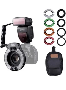 Yongnuo YN14EX II TTL LED Macro Ring Light Double Lamp Macro Flash for Canon - Picture 1 of 9