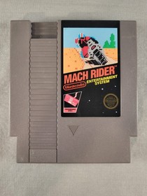 Mach Rider, NES, Loose, Authentic! [5 Screw]