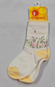 Calcetines Gymboree Sweet As Sugar Pascua 3 Años Floral Vintage 2004 NUEVO - Imagen 1 de 2