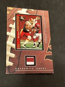 Tarjetas deportivas vintage de camiseta auténtica de novato Pinnacle Michael Westbrook 1995 - Imagen 1 de 2