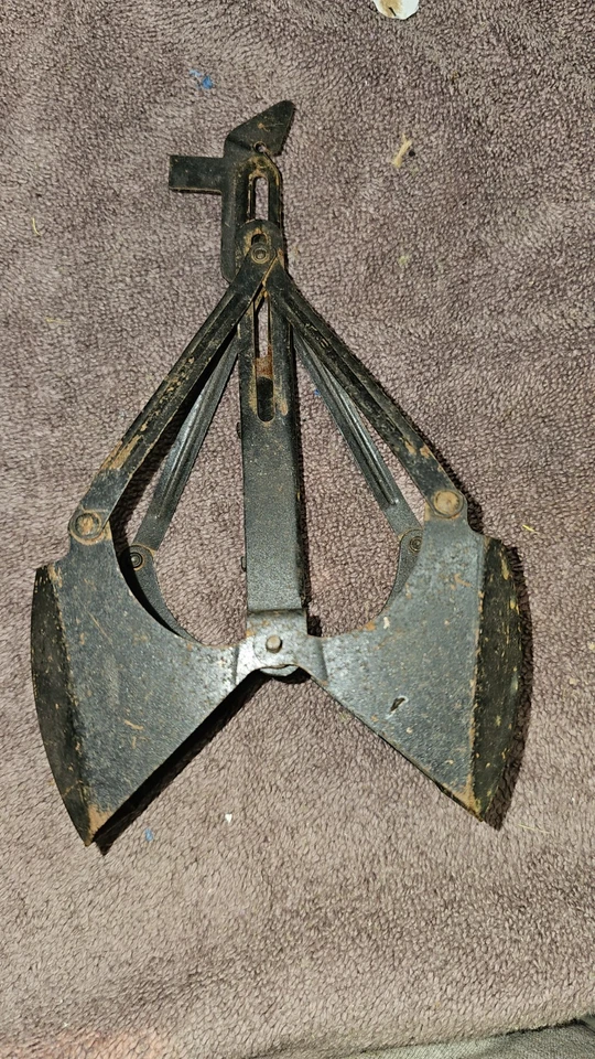 NYLINT CLARK MICHIGAN Grúa Metal Juguete CUBO Almeja Carcasa ORIGINAL 1950-60S DOEPKE Foto 1 de 4