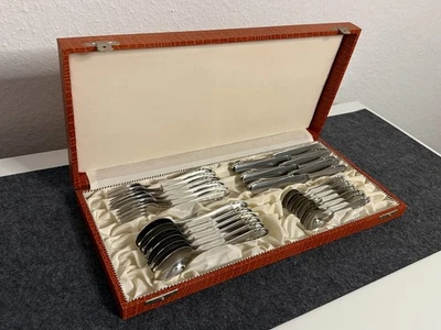 ABS Solingen Besteckset 24-tlg – Edelstahl rostfrei im Etui - Bild 1 von 4