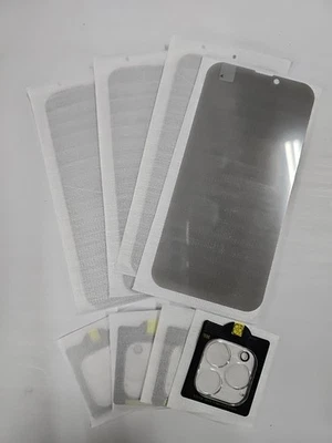 Tempered Glass Screen Protector For IPhone 11 Pro Max 4 Pack W/Camera Protectors - Image 1 of 3