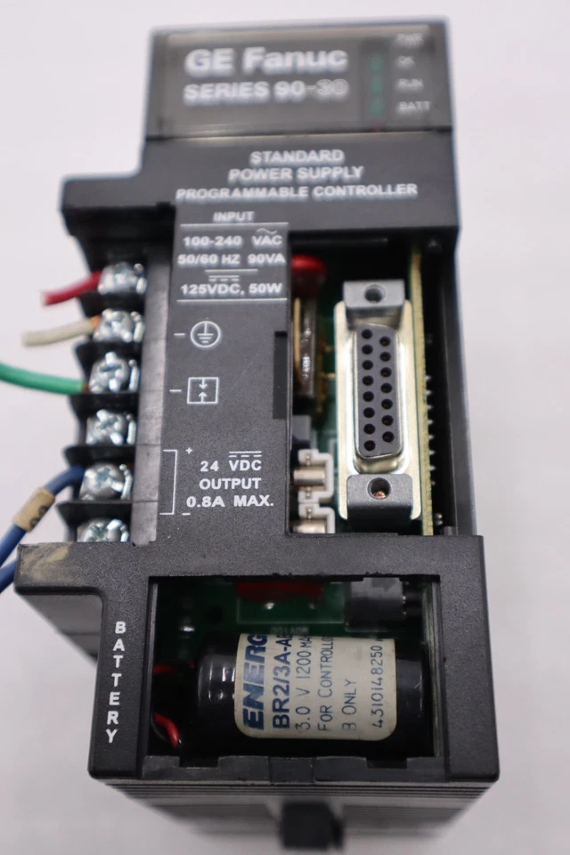 General Electric IC693PWR321Y 120/240VAC Power Supply 9030 Series STOCK 3497A - Image 1 of 4