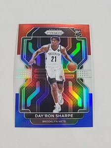 2021-22 Panini Prizm Day'ron Sharpe Red White and Blue Rookie #281 - Picture 1 of 2