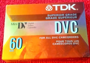TDK Mini DVC Camcorder Digital Video Mini Cassette 60 Minutes - Picture 1 of 2