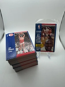 🔥 1991-92 Fleer Basketball #s S-1 + 1-269 +Rookies - Tony's Pizza 🔥 RARE - Picture 1 of 77