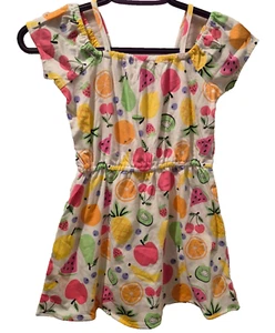 Girls Sz 5 Summer Floral Dress - Picture 1 of 3
