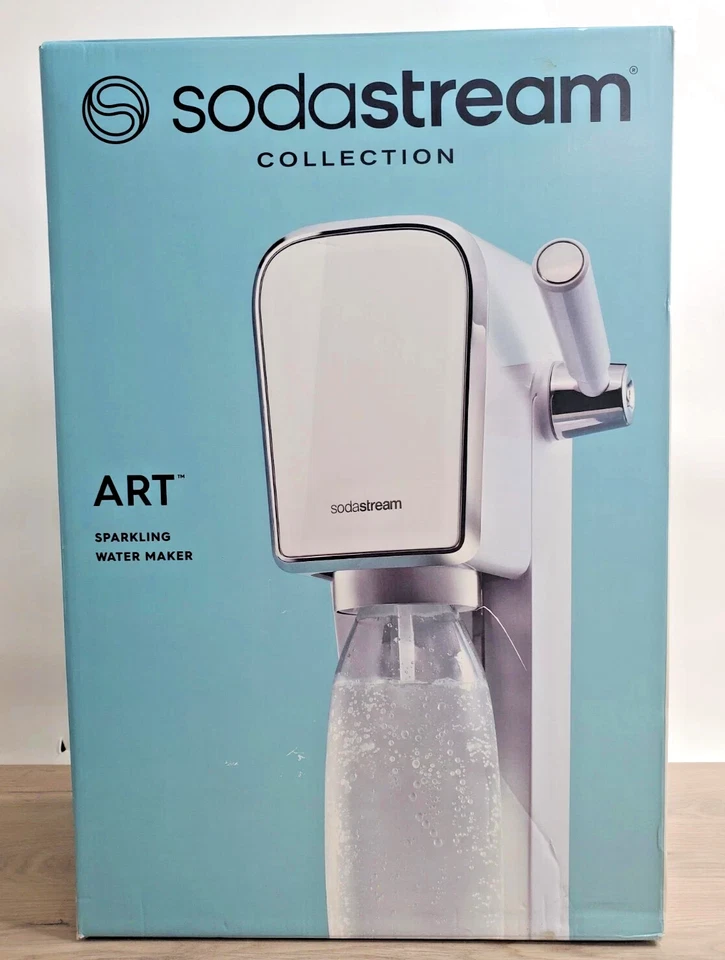Máquina de soda blanca SodaStream Art y kit para hacer agua con gas - NUEVO Foto 1 de 1