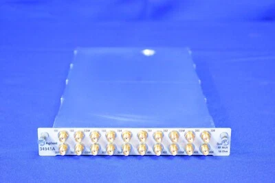 Agilent 34941A Quad 1x4 50 Ohm 3 GHz Multiplexer Module for 34980A - Image 1 of 4