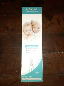 Infrared Thermometer Forehead Or Ear NIB - Picture 1 of 4