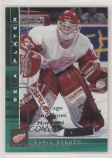 2001 ITG Be A Player Memorabilia Emerald Chicago Sun-Times Nov /10 Chris Osgood