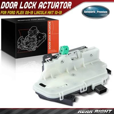 Actuador de bloqueo de puerta para Ford Flex 2009-2019 Lincoln MKT 2010-2019 trasero derecho derecho Foto 1 de 4