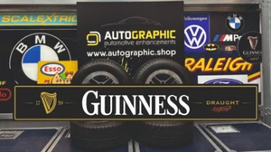Insegna effetto 3D Guinness 5 piedi bordo oro garage uomo grotta casa bar pub decorazione - Foto 1 di 4