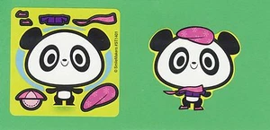 15 Panda Aufkleber selber machen - Party Gastgeschenke - Belohnungen - Bild 1 von 1