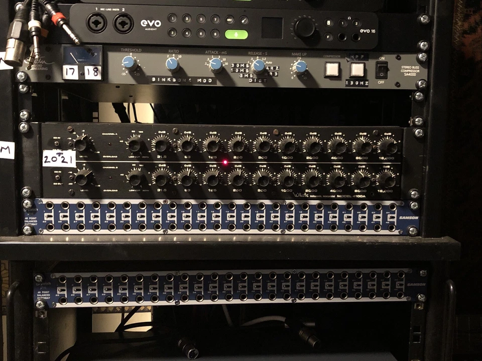 White 4100a Stereo EQ - Image 1 of 1