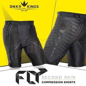 BunkerKings Fly Compression Shorts Large Black - Picture 1 of 7