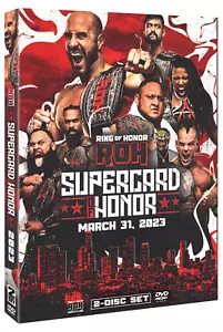 Official Ring of Honor ROH - Supercard Of Honor 2023 Event 2 DVD Set - Picture 1 of 1