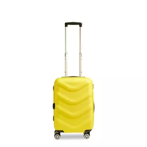 Stratic Arrow 2 Hard Shell Suitcase S 4 Wheels Yellow - Picture 1 of 8