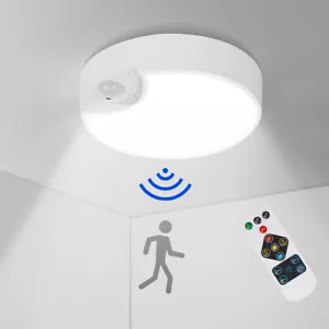 LED Deckenlampe Deckenleuchte mit Bewegungsmelder Sensor AKKU Treppenleuchte DE - Bild 1 von 15
