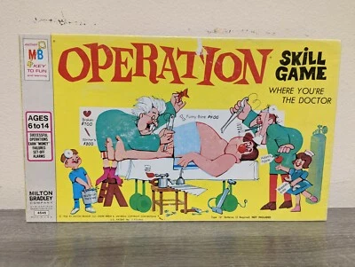 OPERATION Skill Game SMOKING DOCTOR - Vintage 1965 VTG - Image 1 of 4