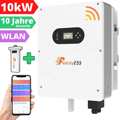 Felicity Solar Hybrid Wechselrichter 10 kW Hochvolt PV Solar Inverter 3 phasig