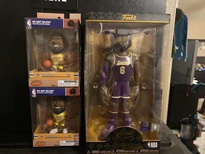 Funko Gold Pop Lebron James 12 Inch Figure Chase Jersey NBA Scoring Leader +free - Picture 1 of 6