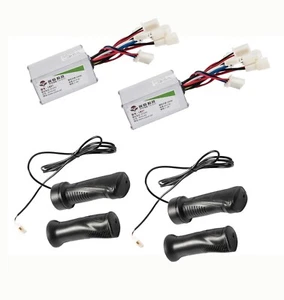 Pair (2) 250W 24V speed controller+Twist Throttle f scooter ebike electric motor - Picture 1 of 7
