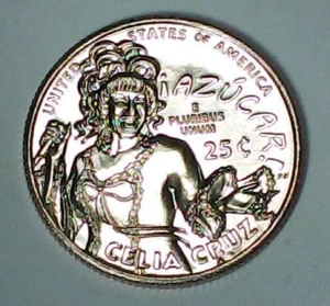 2024 PDS P D S CELIA CRUZ American Women Quarters 3 coin set ⭐READY 2 SHIP⭐ - Picture 1 of 13
