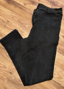 Ladies Size Plus 18 Charcoal Black Skinny Jeans From So Fabulous Used - Picture 1 of 7