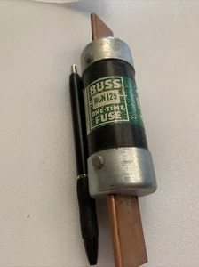 BUSSMANN NON 125 125A 250VAC ONE TIME BUSS FUSE CLASS H (#IC) - Picture 1 of 1