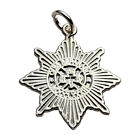 Charme argent sterling 0,925 Irish Guards