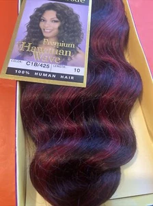 Outre Premium Hawaiian Wave 10” 100% Human Hair Color #C1B/425 - Picture 1 of 5