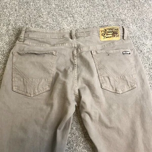 Volcom Vorta Jeans Mens 32x28 Gray Slim Straight Skate Stretch Made USA Y2K - Picture 1 of 14