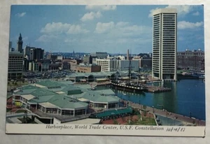 Harborplace, World Trade Center, U.S.F. Constellation, Baltimore, MD. PC(P1) - Picture 1 of 2