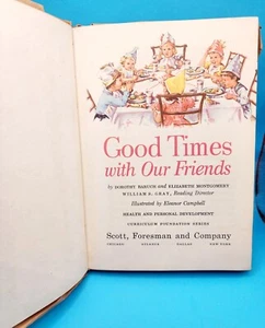 Good Times With Our Friends, Hardcover 1948 Children's Book - Imagen 1 de 10