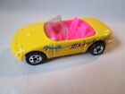 Hot Wheels Mazda Mx-5 Miata Convertible Car #172 Malaysia Yellow/Pink 1/64 Mint