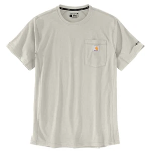 Men's Carhartt 106652 Mens Force Relaxed Fit Midweight Short-Sleeve PktT-Shirt - Picture 1 of 11