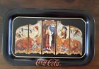 Vintage 1990 Coca-Cola Four Seasons 14x9 Tray Reproduction Of 1923 Display Only $17.00 on eBay