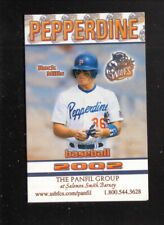 Pepperdine Waves--2002 Baseball Pocket Schedule